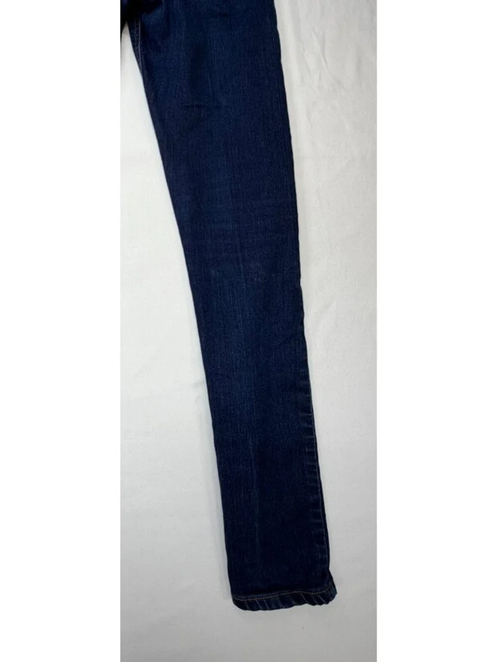 Asos Design Men's Skinny Jeans Dark Wash Slim Fit Low-Rise Stretch Size 28 Blue